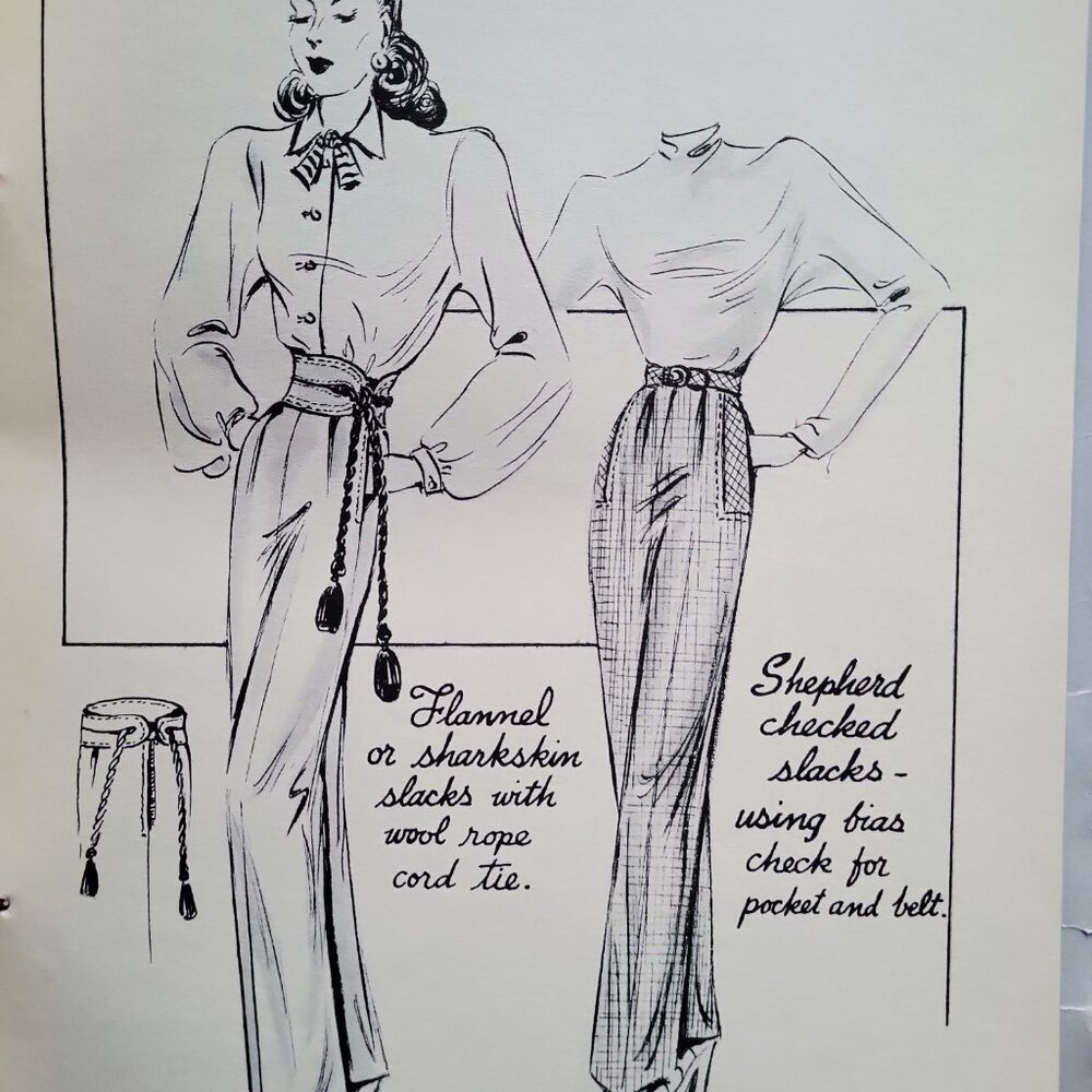 ๐Vintage 1946 Spring Illustrated Fashion Booklet The Originator Vol IV - Picture 6 of 8
